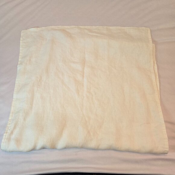 ATLINIA Linen Pillow King Sham / ELEGANT LIFE HOME Cotton Denim Pillow Cover - Picture 4 of 13